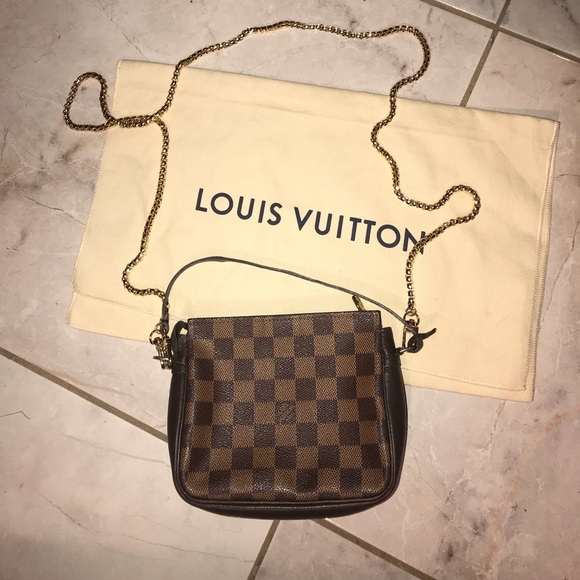 Louis Vuitton Handbags - CERTIFIED AUTHENTIC LV DAMIER Ebene Trousse Pouch